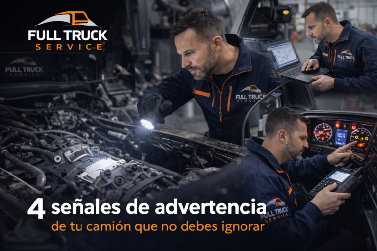 advertencia de tu camión